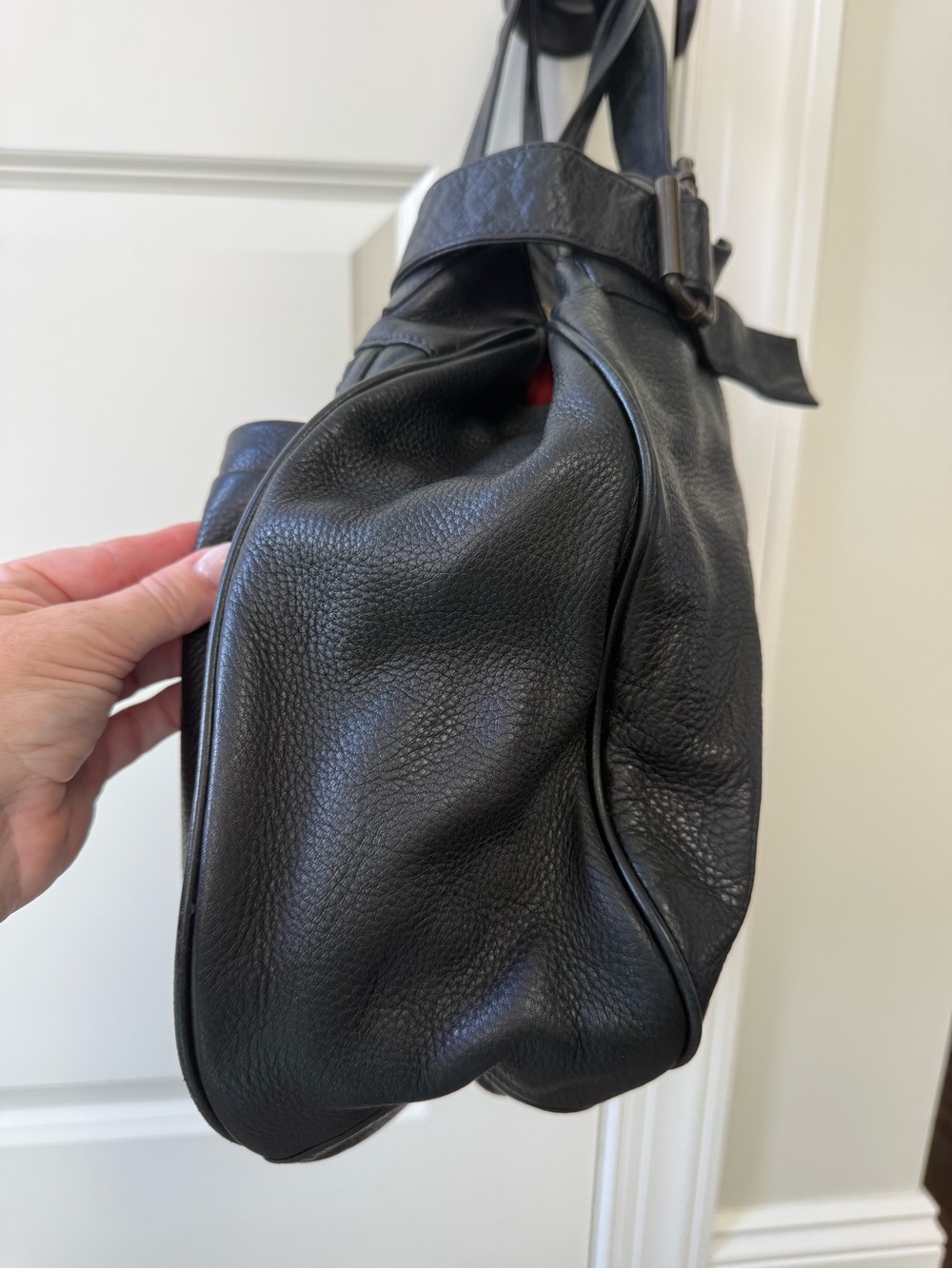 Marc Jacobs Black Leather Shoulder Bag - Picture 5 of 7